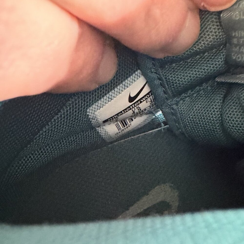 MINT 2013 Nike Dunk Sky Hi Essential Wedge Dark Sea Blue Women Sz 7 528899-300 - Picture 10 of 10